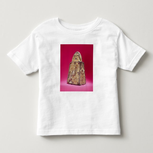 Relikskrinen av St Patrick sätta en klocka på Tee Shirt (Framsida)