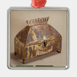 Reliquary av St. Exupere Julgransprydnad Metall