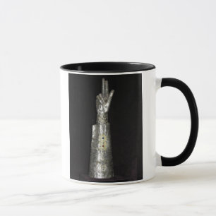 Reliquary av St George (silver & trä) Mugg