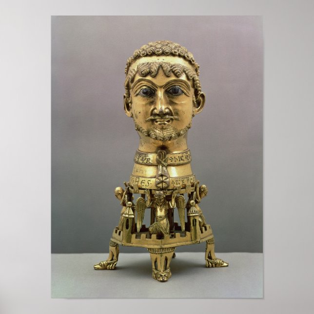 Reliquary bust of Frederick I Poster (Framsidan)