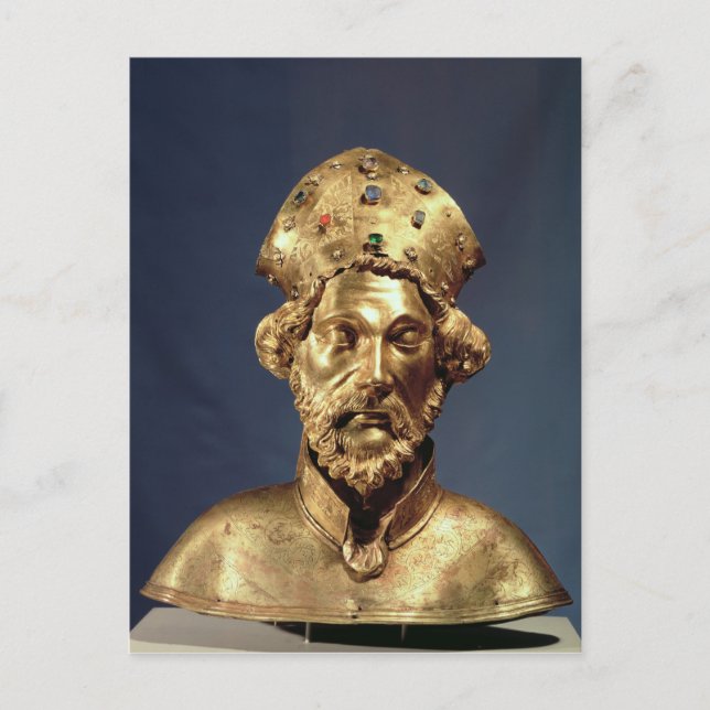 Reliquary bust of St. John Cassian Vykort (Framsida)