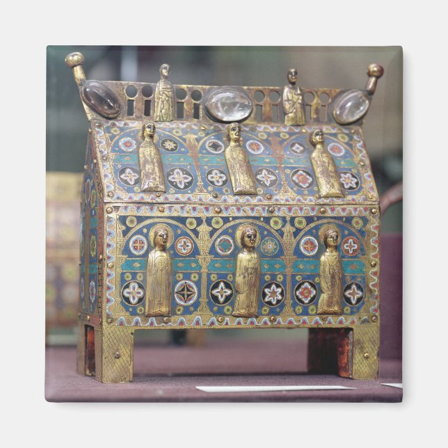Reliquary Chasse, Limoges, 1200-50 Magnet (Framsidan)