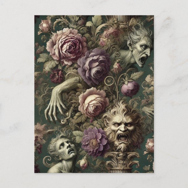 Reliquary efter timmar - gotiic Victorian Helg Vykort (Framsida)