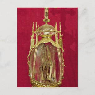 Reliquary innehållande St. Attalia Vykort