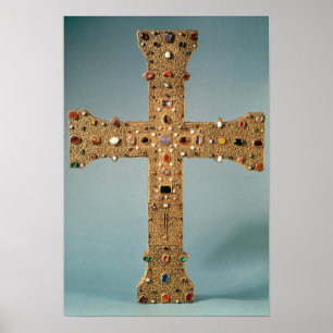Reliquary kor i Valeses Abbey Poster