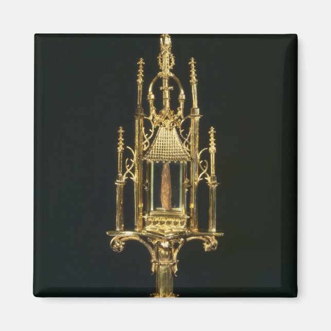 Reliquary Monstrance med biet i kor Magnet (Framsidan)