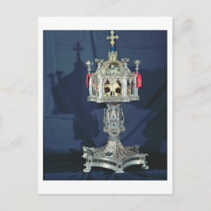 Reliquary of St. Barbara, 1400-1500-talet (silve) Vykort
