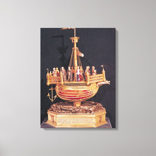 Reliquary of St. Ursula, 1574 Canvastryck (Framsida)