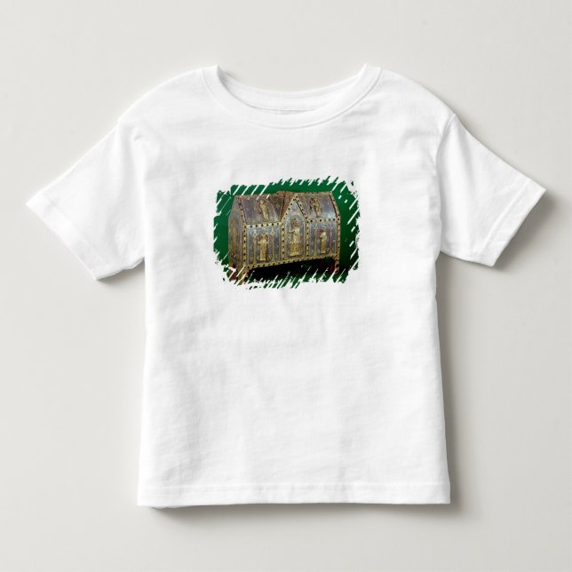 Reliquarybröstkorg av St. Calminius, Limoges T Shirt (Framsida)