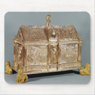 Reliquarybröstkorg av St. Macairius av Ghent, 161 Musmatta