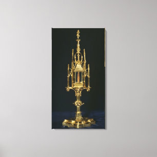 ReliquaryMonstrance med biet av kor Canvastryck