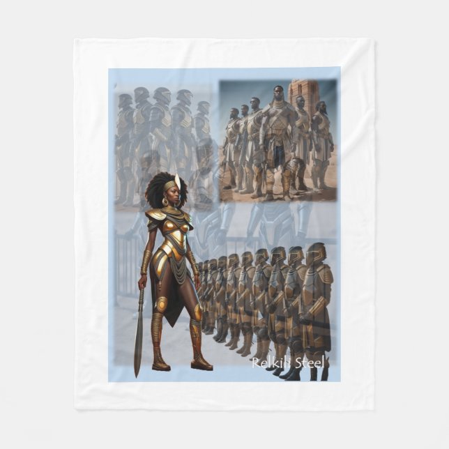 Relkili Steel Cover Art Fleecefilt (Framsidan)