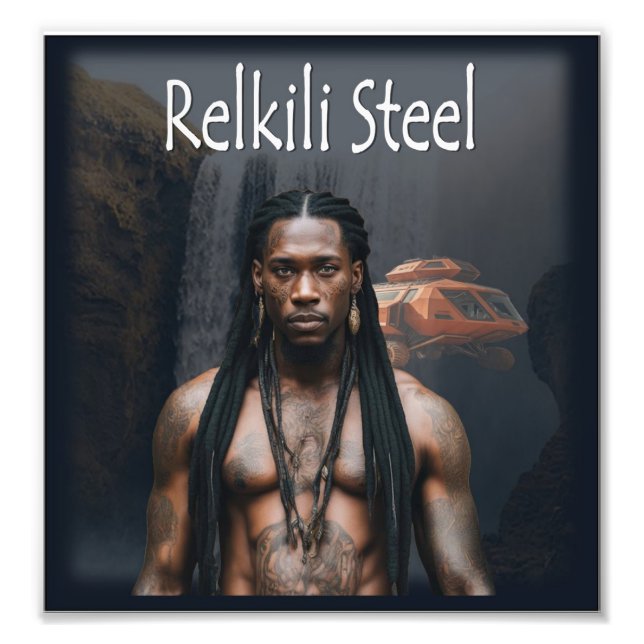 Relkili Steel Cover Art Fototryck (Framsidan)