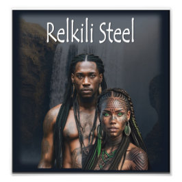 Relkili Steel Cover Art Fototryck