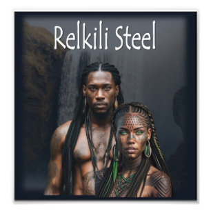 Relkili Steel Cover Art Fototryck