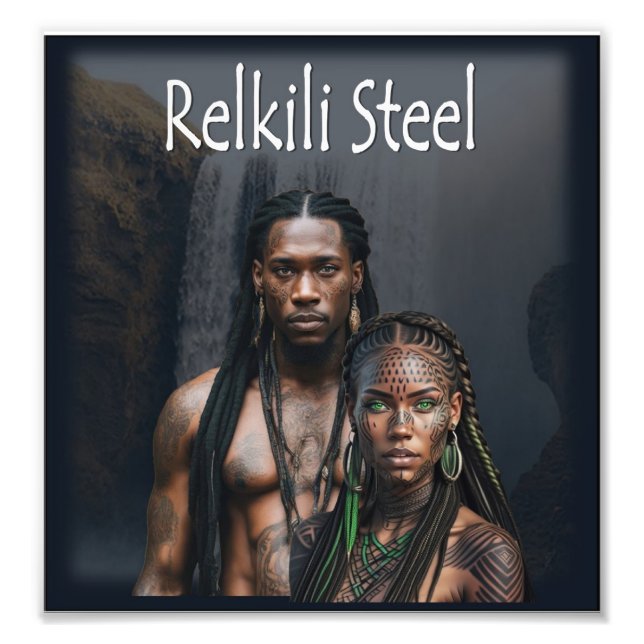 Relkili Steel Cover Art Fototryck (Framsidan)