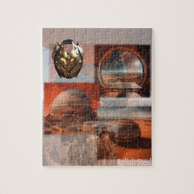 Relkili Steel Cover Art Pussel (Vertikal)