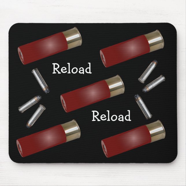 Reload Ammo Mousepad Musmatta (Framsidan)