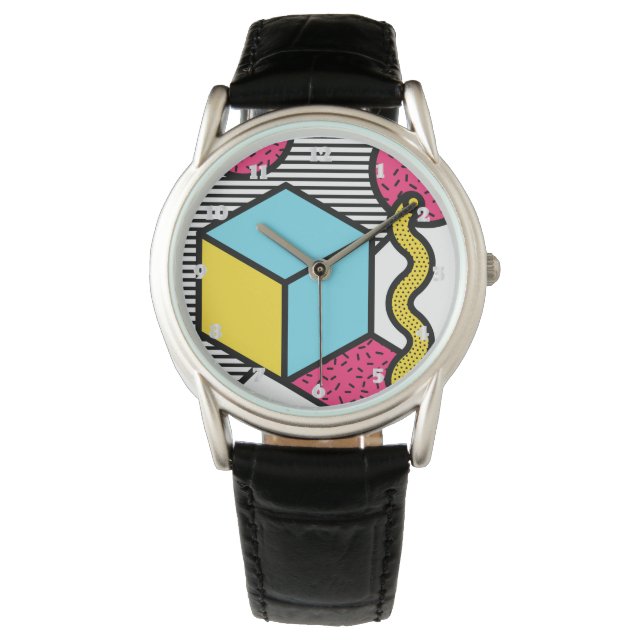 Relógio Brilho Fashion 80s e 90s v01 Armbandsur (Framsida)