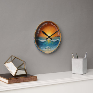 Relógio criativo rund klocka