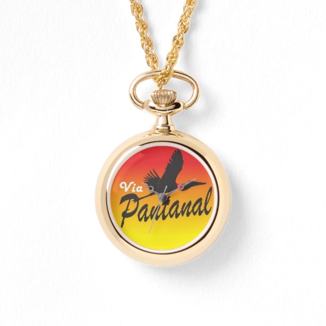 Relógio de Colar para Adultos Via Pantanal Armbandsur (Framsida)