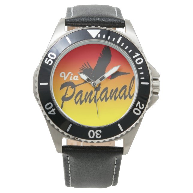 Relógio Masculino Preto de Aço Inoxidável e Pulsei Armbandsur (Framsida)