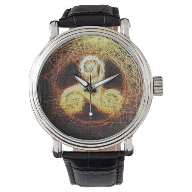 Relógio Redondo Triscele, Triske Armbandsur (Framsida)