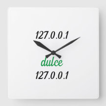Reloj 127.0.0.1 dulce 127.0.0.1