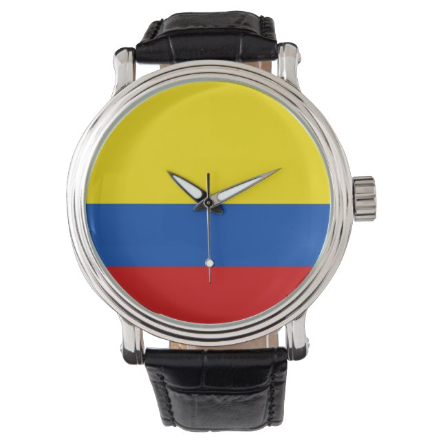reloj colombiano - Colombia Watch Armbandsur (Framsida)