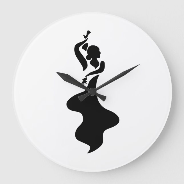 Reloj de flamenco stor klocka (Framsida)