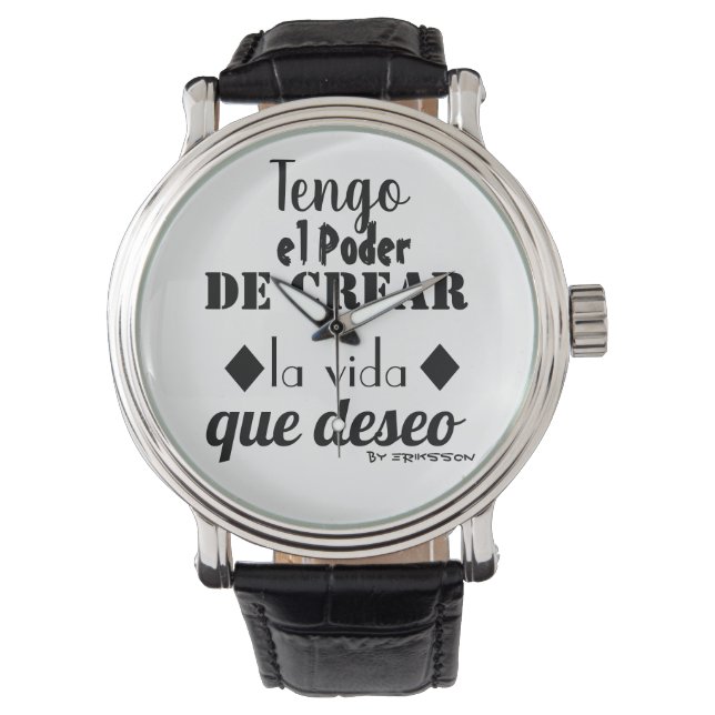 Reloj de Mano Motivacional Armbandsur (Framsida)