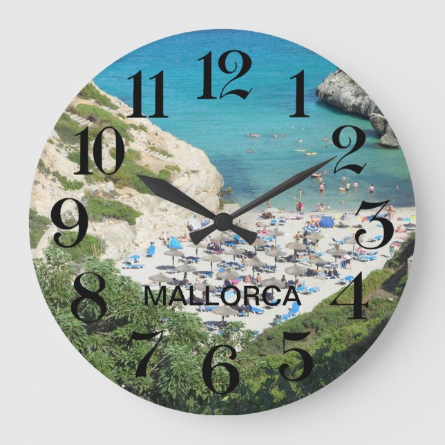 reloj de pared Calas de Mallorca Stor Klocka (Framsida)