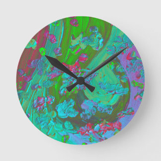 Reloj de pared diseño abstracto rund klocka