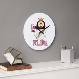 Reloj de pared I´m not alone - Nissi Holy Stor Klocka