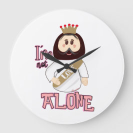 Reloj de pared I´m not alone - Nissi Holy Stor Klocka