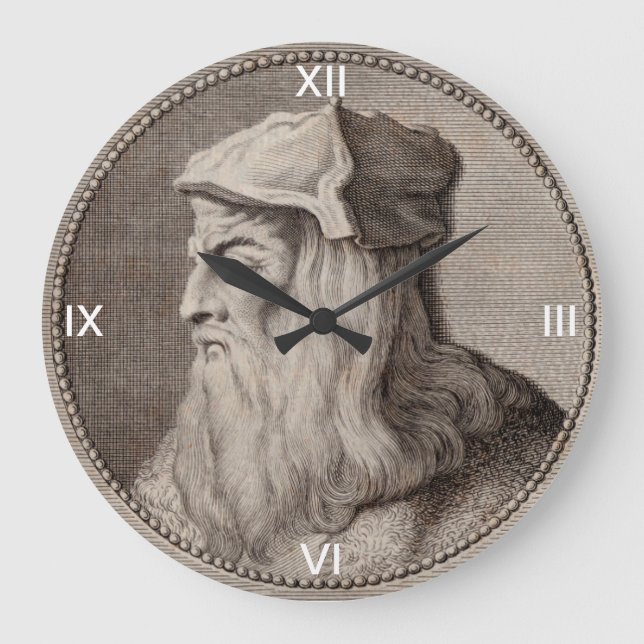 reloj de pared leonardo da vinci stor klocka (Framsida)