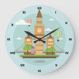 Reloj de pared London  Stor Klocka