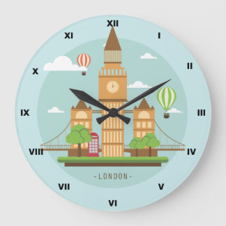 Reloj de pared London Stor Klocka