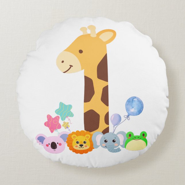 Reloj de pared rund kudde (Framsidan)