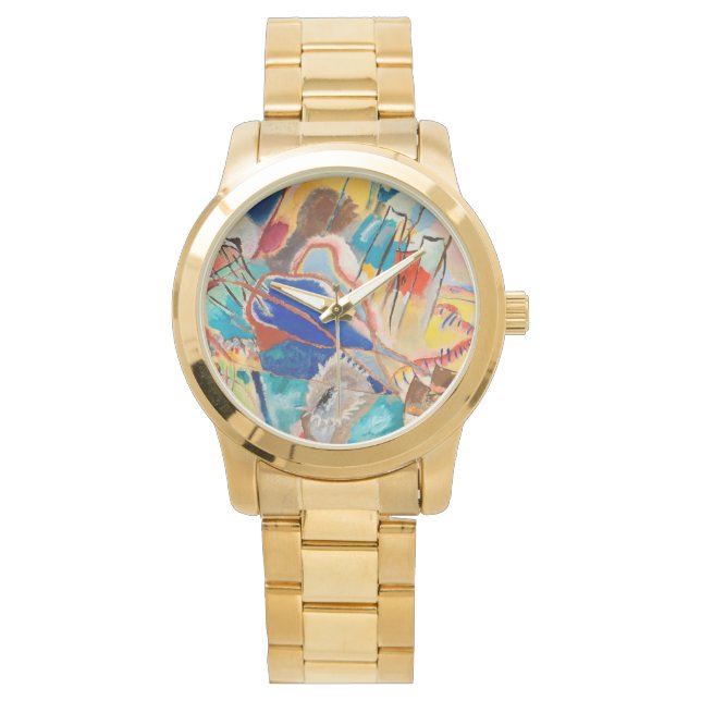 Reloj De Pulsera Vasily Kandinsky improvisación Armbandsur (Framsida)