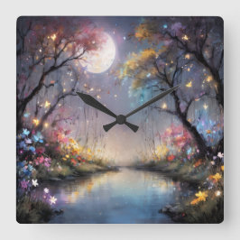 reloj fyrkantig klocka