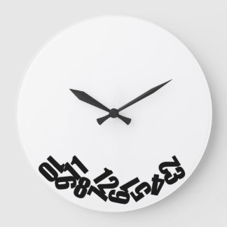 Reloj gracioso Las horas del reloj se han caído Stor Klocka