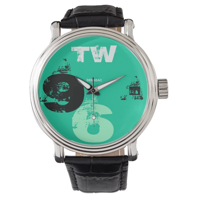 Reloj Hombre 96 Green Sea Armbandsur (Framsida)