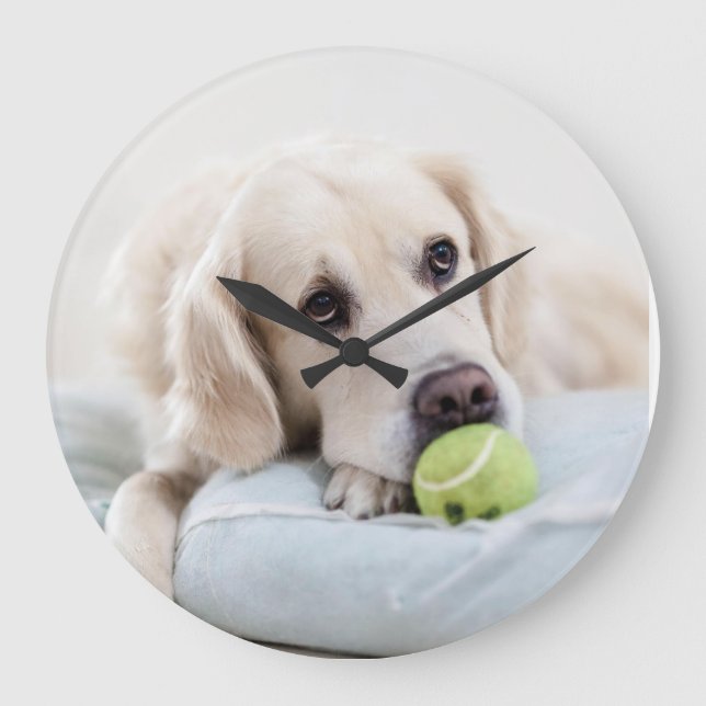 Reloj perro tenista stor klocka (Framsida)