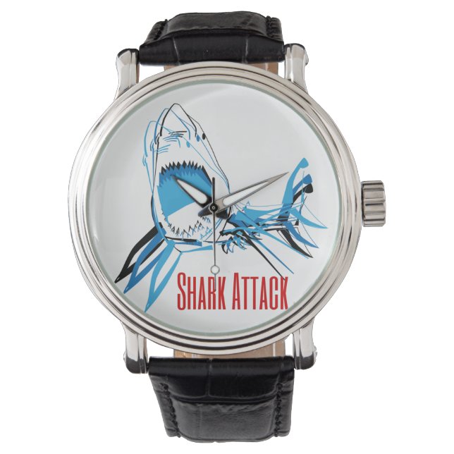 Reloj Shark Attack Armbandsur (Framsida)