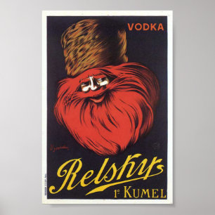 Relsky Vodkaaffisch Poster
