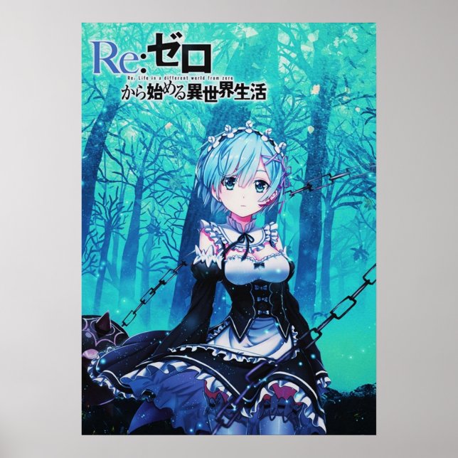 Rem ReZero Poster (Framsidan)