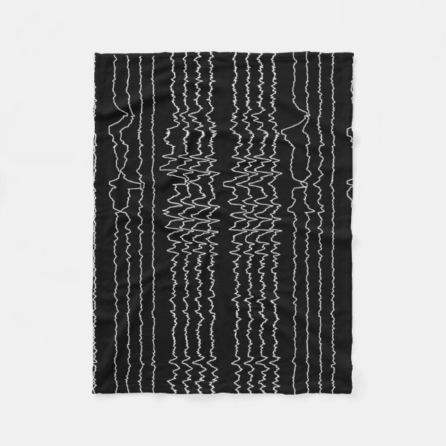 Rem-sömn vinkar fleecefilt (Framsidan)