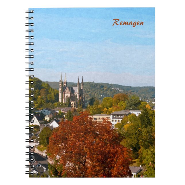 Remagen Anteckningsbok Med Spiral (Framsidan)