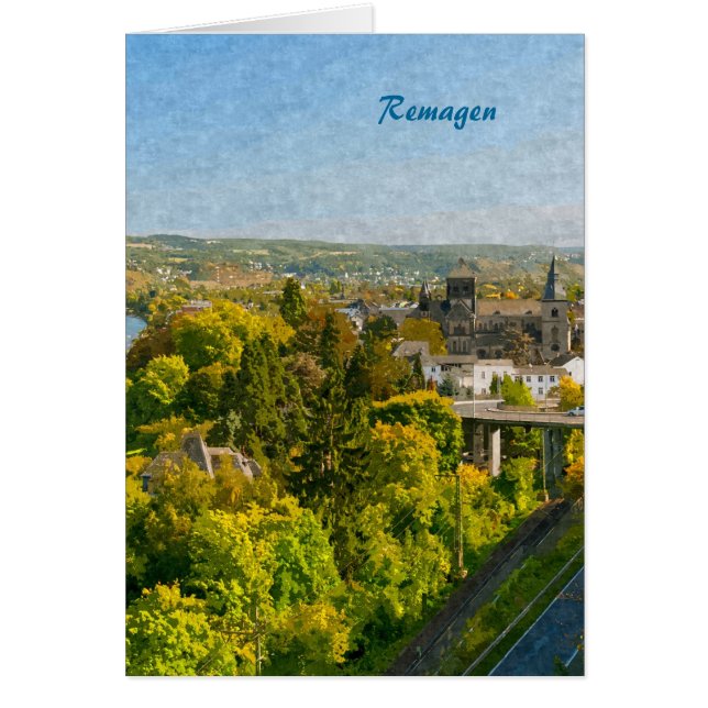 Remagen Hälsningskort (Framsidan)